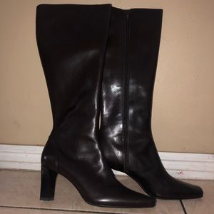 Ann Taylor Dark Brow Calf boots!